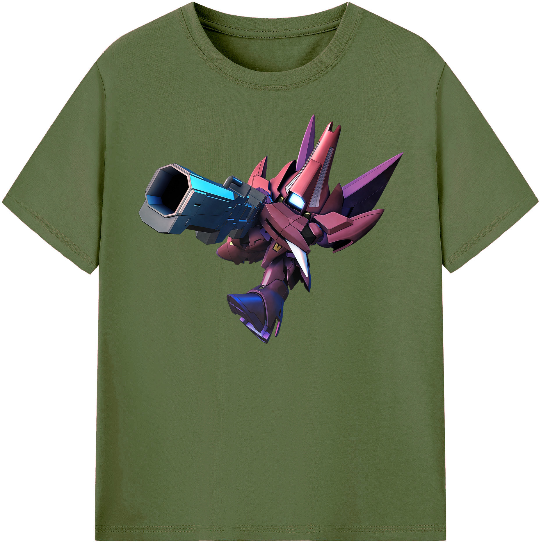 （画像用） 機動戦士ガンダム Mobile Suit Gundam 綿100％半袖Tシャツ（フロントプリント）